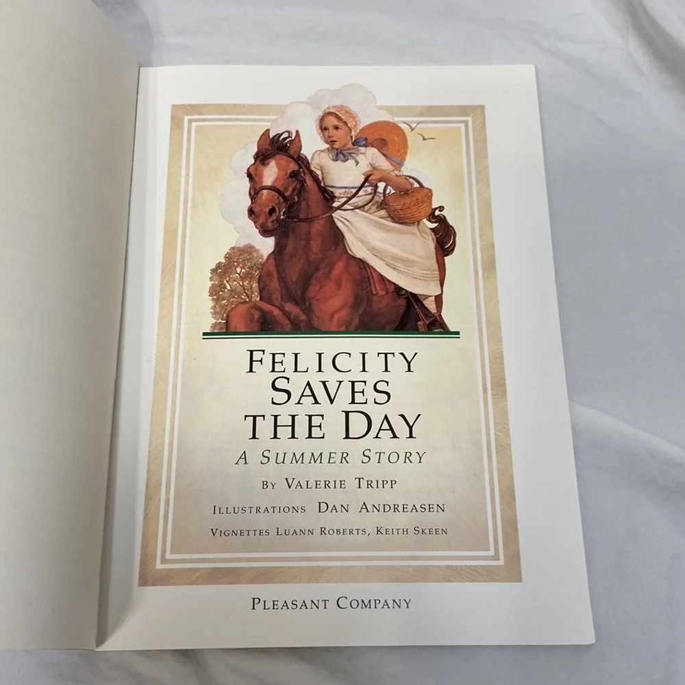 📚The American Girls Collection: Felicity Saves the Day, a Summer Story, Book 5. - Picture 5 of 16